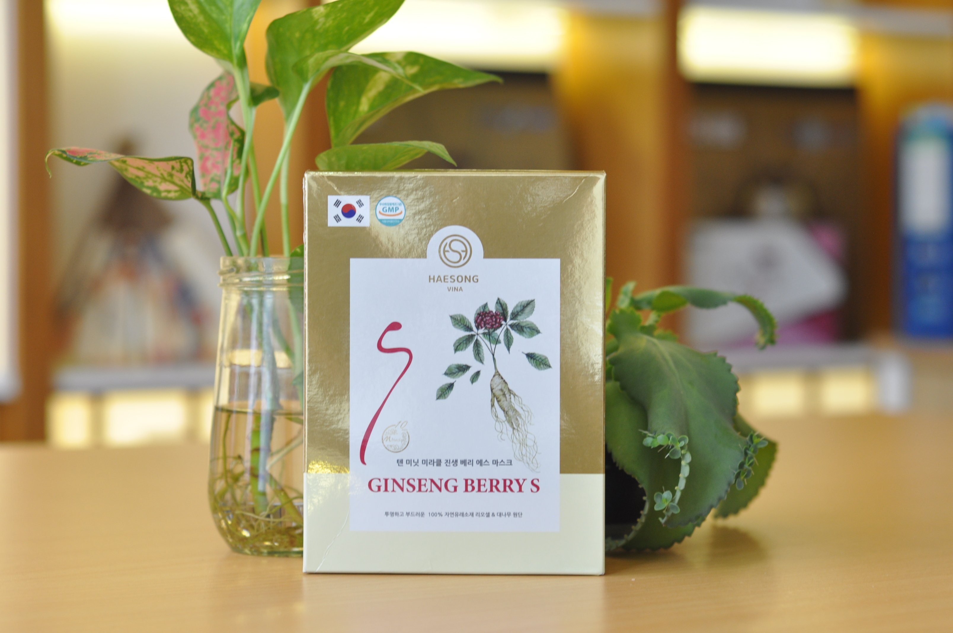 10MIN MIRACLE GINSENG BERRY S MASK- MẶT NẠ QUẢ NHÂN SÂM