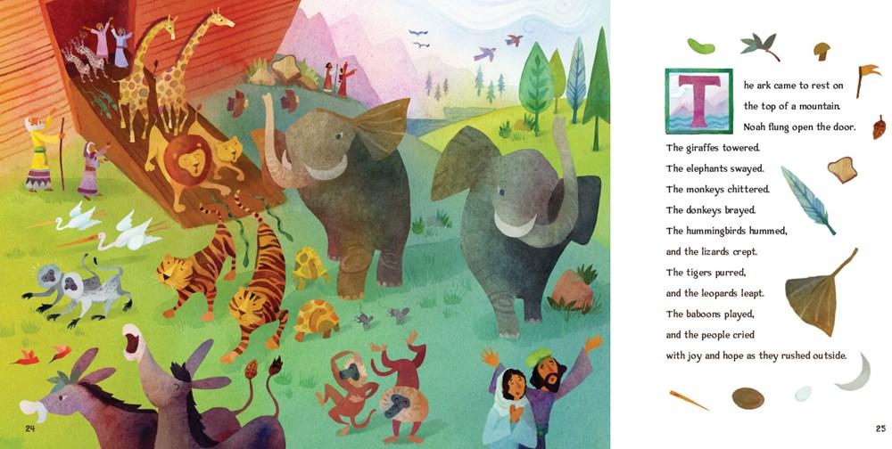 Sách - Noah's Ark : A Hidden Pictures Storybook by Teresa Bateman Laura Huliska-Beith