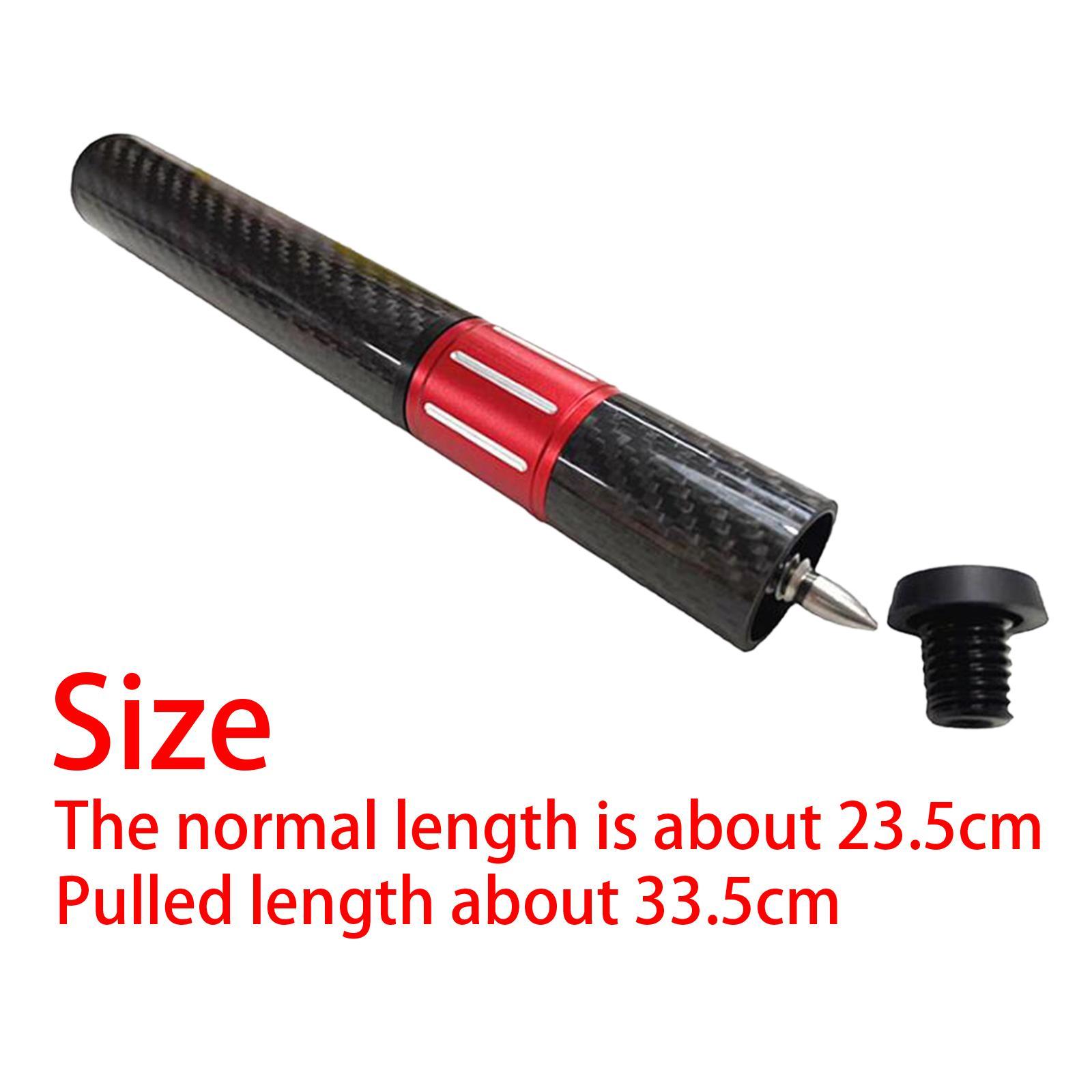 Billiards Pool Cue Extension with End Cap Billiards Accessories Billiard Connect Shaft Snooker Cue Cue End Extended for Lovers Billiard Cues
