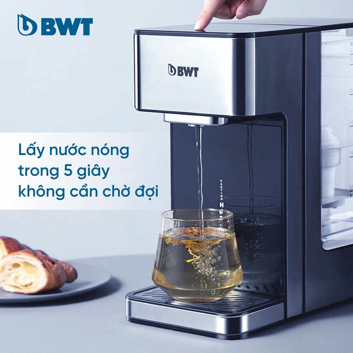 Bình thủy điện BWT KT2220 đa năng, tạo nước giàu dưỡng chất – Hàng chính hãng