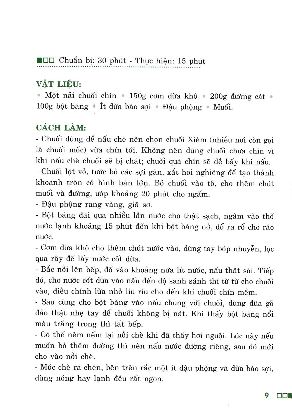 Sách Ngọt Ngào Chè Nam Bộ