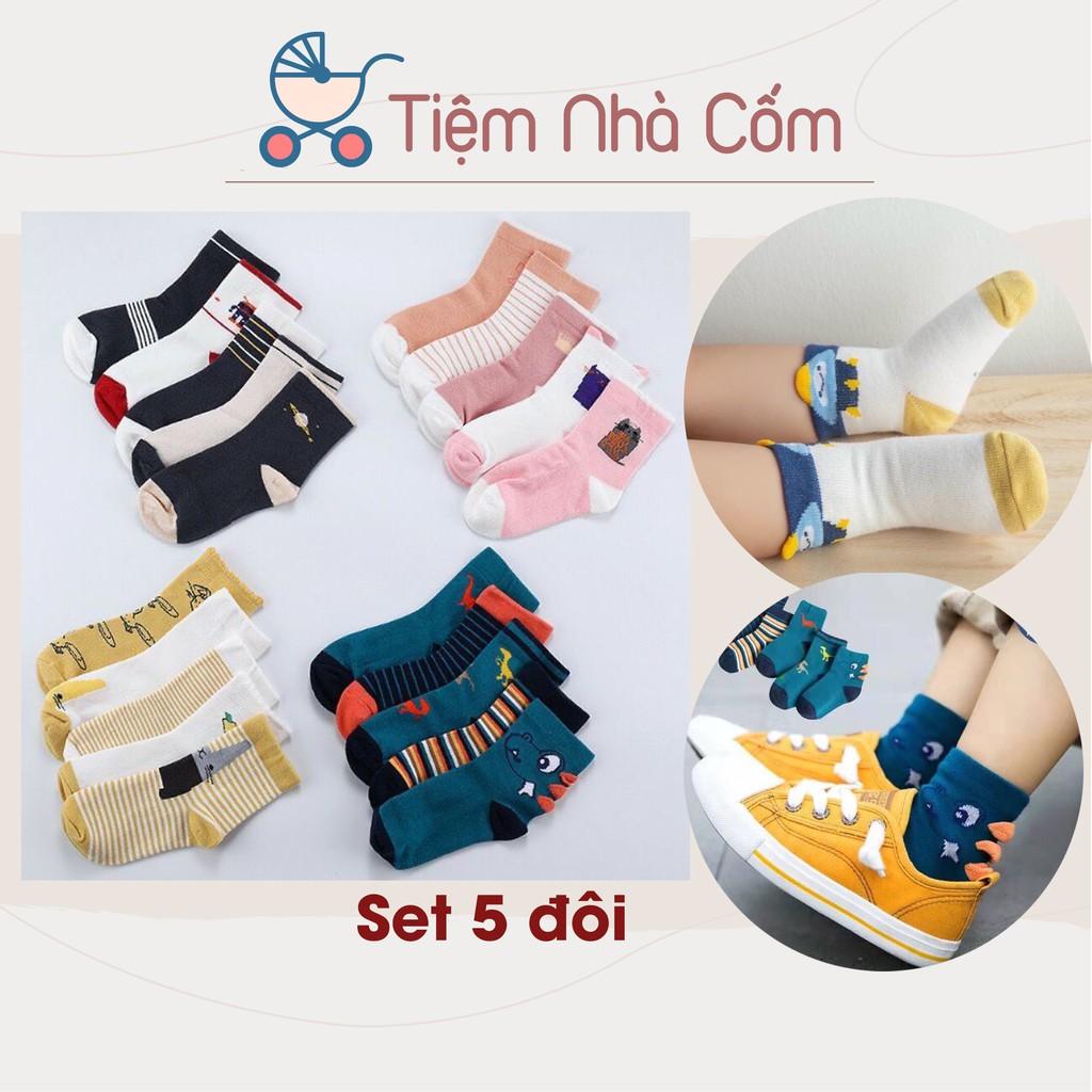 Set 5 đôi tất cho bé