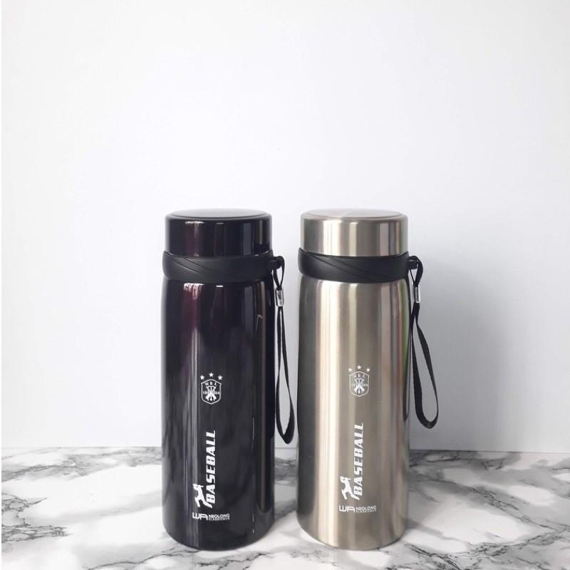 Bình giữ nhiệt inox 304 BASEBALL 600, 750, 1100ml