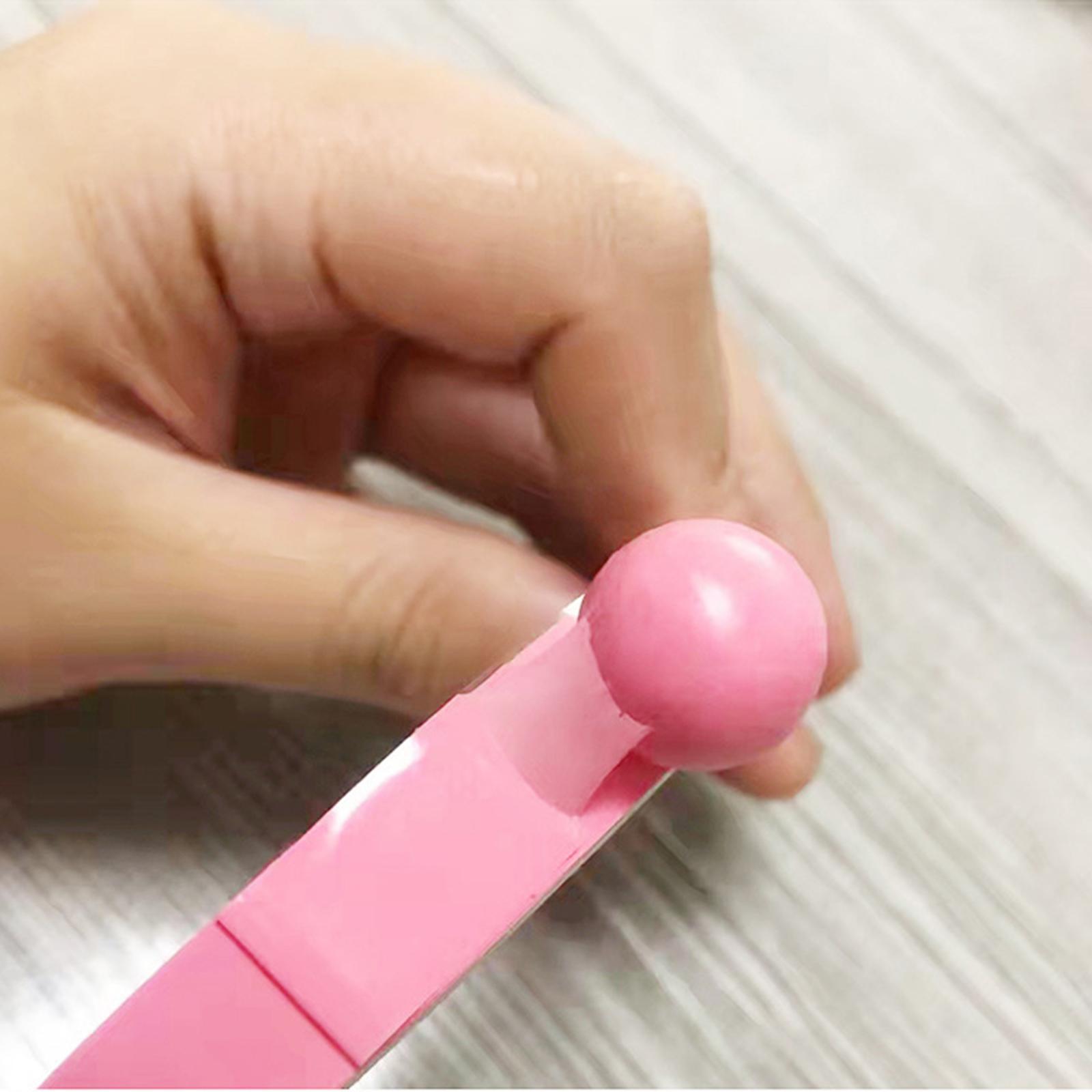 6Pcs 6 Rolls of Sticky Ball Tape Decompression Toys Colorful Anti Stress Funny Crafts DIY Educational Toy for Adults Kids Children Home
