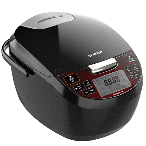 Nồi cơm điện tử Sharp 1.8 lít KS-COM193EV-BK - Hàng chính hãng