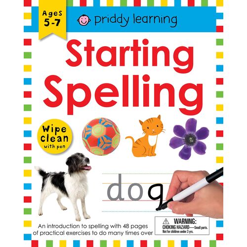 Wipe Clean Workbook: Starting Spelling