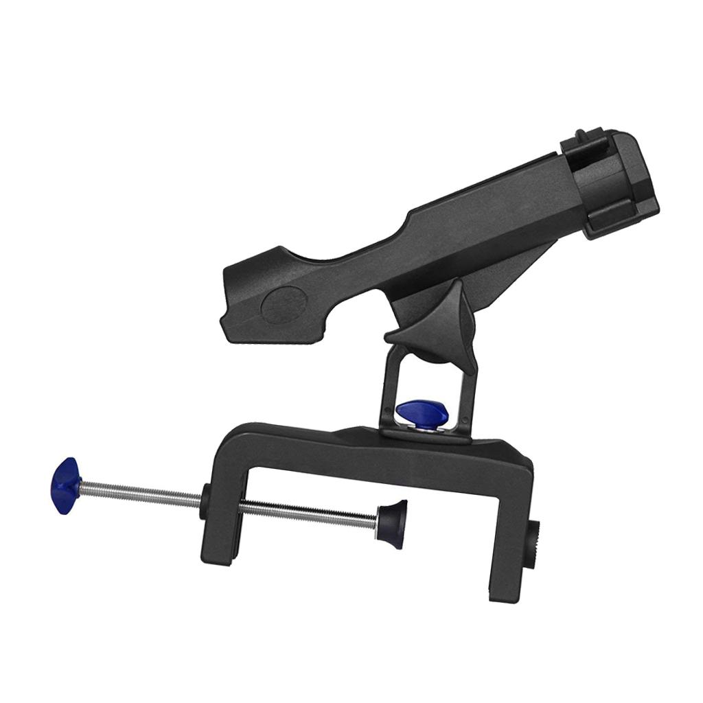 Aluminium Adjust Fishing Rod Bracket Kayak Boat Fishing Pole Mount Holder #