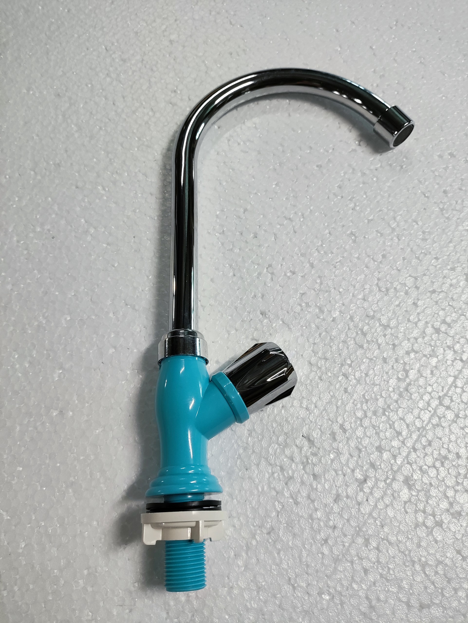 Vòi rửa chén lạnh nhựa PVC mạ chrome Eurolife EL-VCN0406 (Nhiều màu)