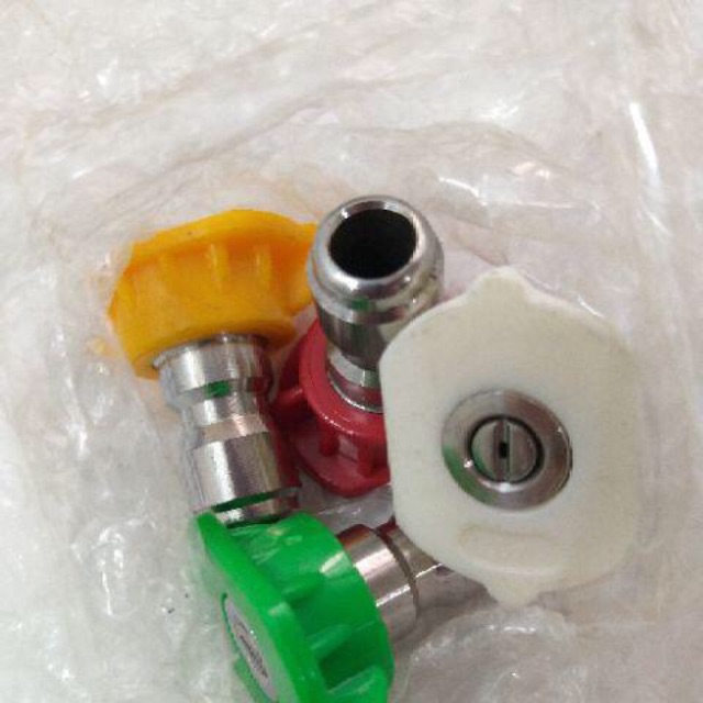 Đầu béc rửa xe, đầu xịt rửa xe 4 góc độ chuyên dụng