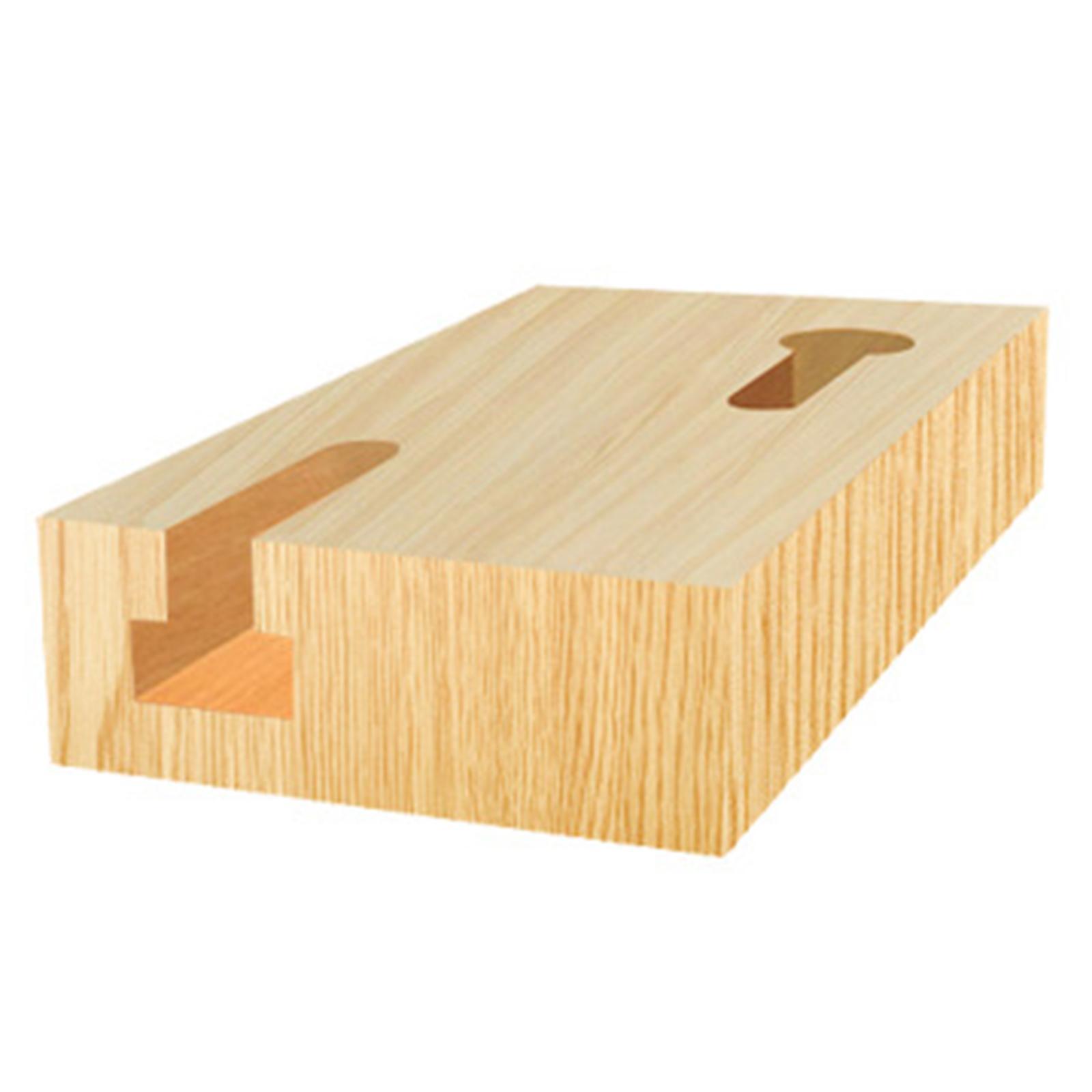 3x T-Slot Cutter Router Bit 6.35mm T Slotting Milling Cutter for Carpenter