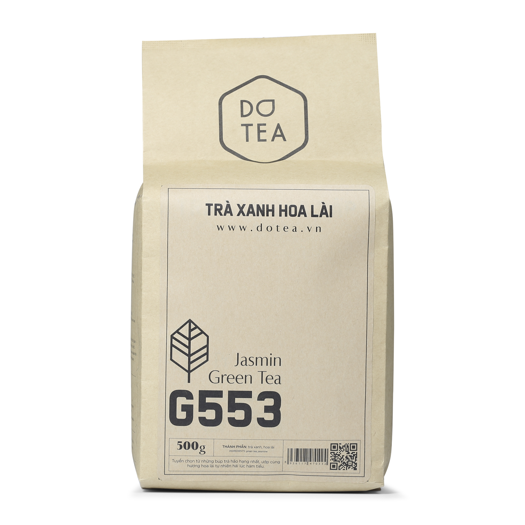 Trà Xanh Hoa Lài G553 Dotea 500g