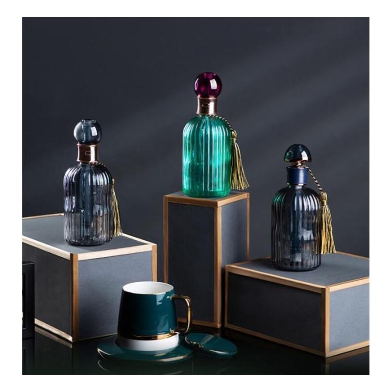 USB Máy Tạo Độ Ẩm Không Khí Kính Lọ Nước Hoa Aromatheraphy Siêu Âm Thanh Mát Phun Sương Tạo Máy Khuếch Tán Tinh Dầu Mini Di Động Xe Ô Tô Hương Ẩm