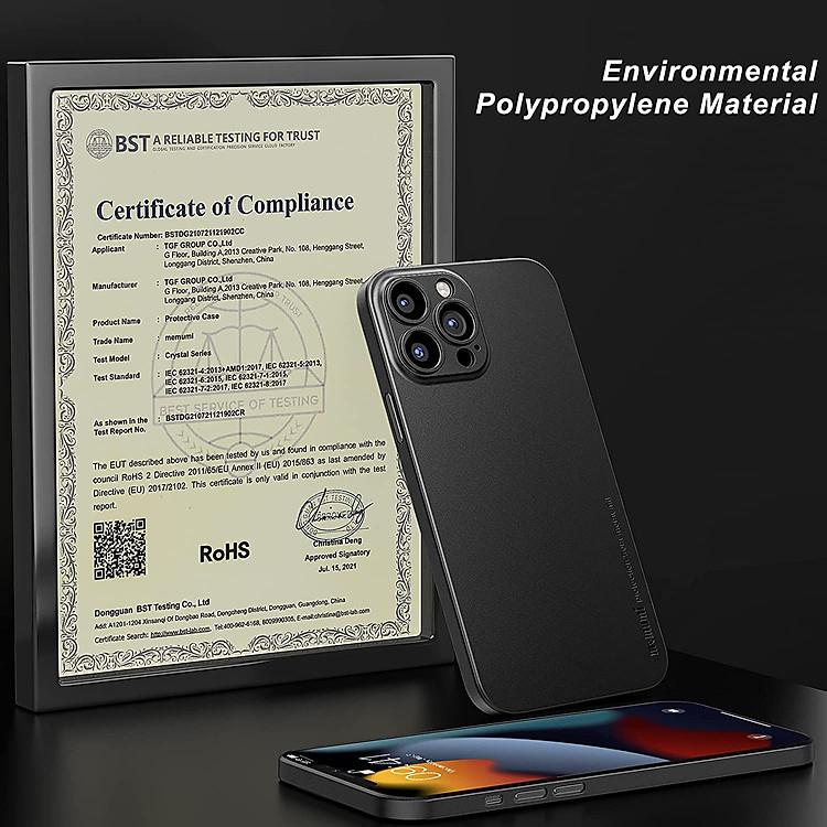 Ốp lưng nhám siêu mỏng 0.3mm cho iPhone 15, 15 Plus, 15 Pro, 15 Pro Max hiệu Memumi, mặt lưng chống trượt, chống bám bẩn - Hàng chính hãng