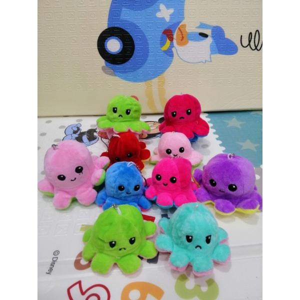 MÓC KHÓA BẠCH TUỘC BIỂU CẢM DỄ THƯƠNG SIZE 12 CM