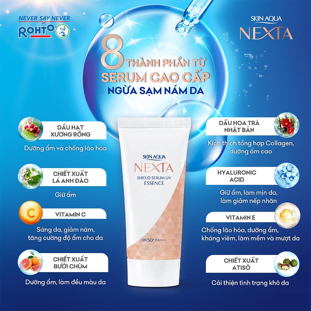 Tinh Chất Chống Nắng Skin Aqua Nexta Shield Serum UV Essence 50g