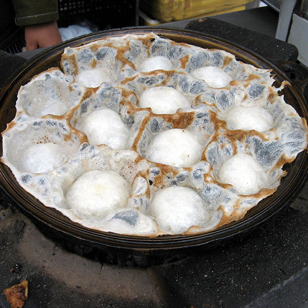 Chảo Gang Chống Dính 7 Lỗ làm Bánh Bò Sữa Nướng , Bánh Khọt , Bánh Bạch tuột Takoyaki