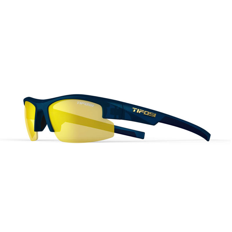 Kính mát thể thao Unisex Tifosi Shutout - Gọng Midnight Navy Tròng Smoke Yellow