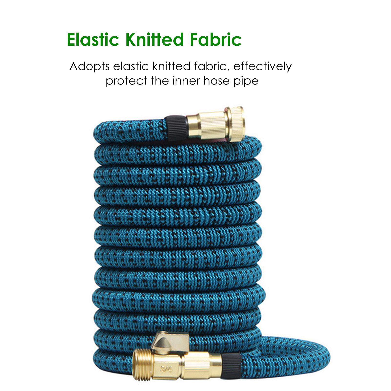 Ống Nước Linh Hoạt Có Thể Kéo Dài Đa Năng Kèm Đầu Nối Vòi Phun Để Rửa Sàn / Tưới Vườn / Làm Sạch Thú Cưng