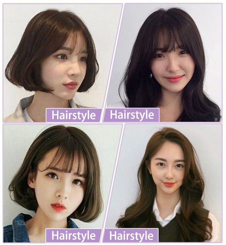 Set 3 lô kẹp uốn tóc tự nhiên Hàn Quốc, kẹp phồng mái tạo kiểu tóc bồng bềnh xinh đẹp KT30