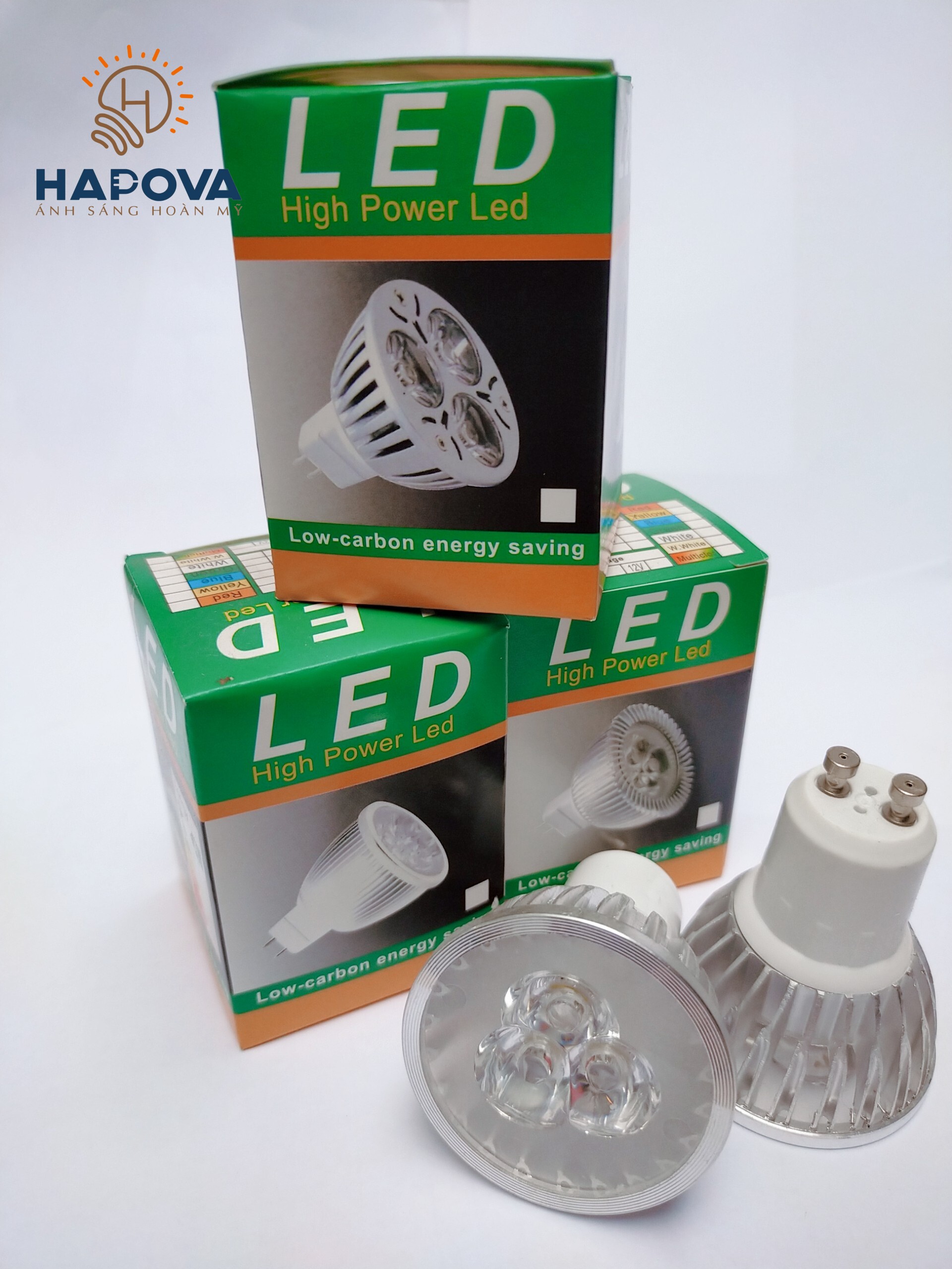 Bóng đèn led công suất HAPOVA RAWIN GU10