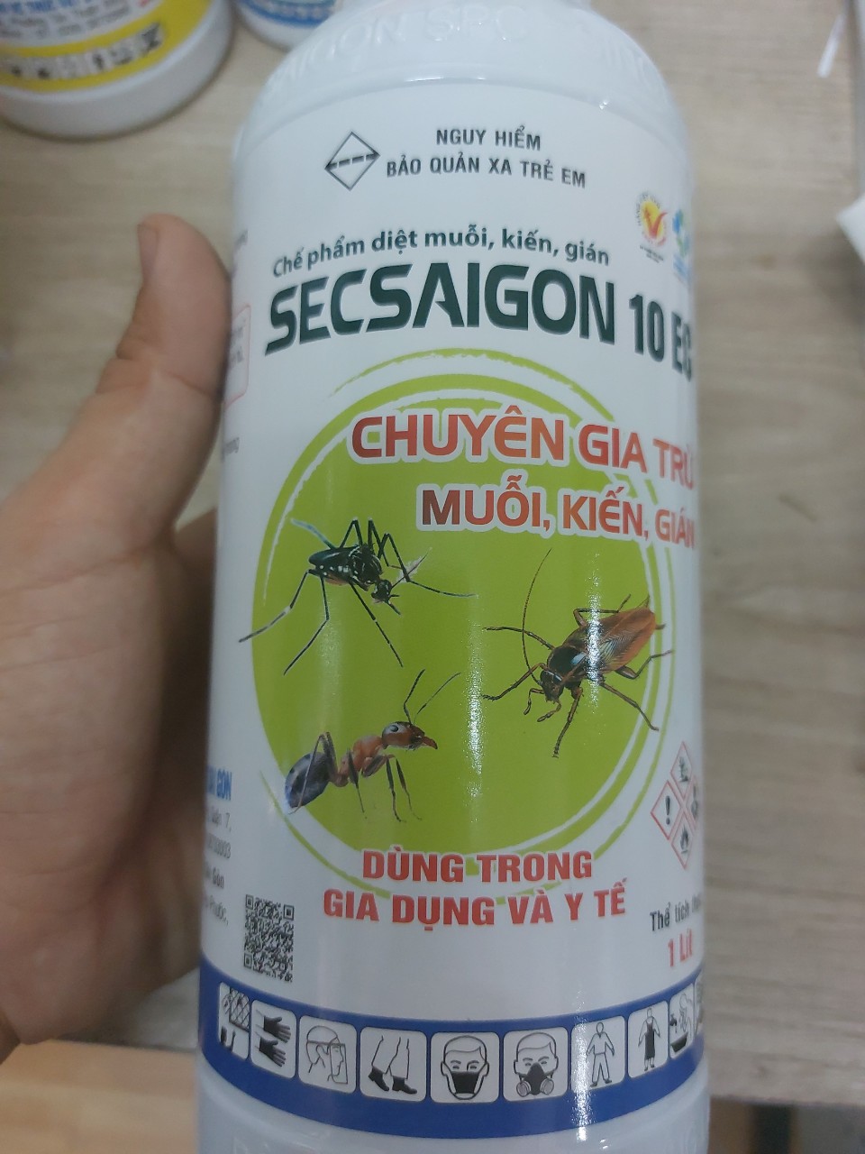 Thuốc diệt muỗi thế hệ mới SEC SAIGON 10EC - 1000ml