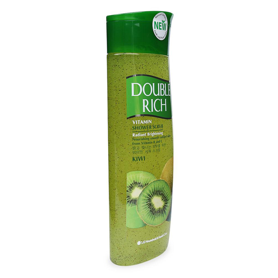 Sữa Tắm Chiết Xuất Kiwi Double Rich Shower Scrub Chai (420g)