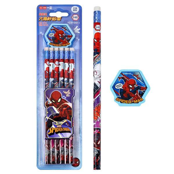 Vỉ 12 Bút Chì HB Spider-Man - iiGEN YZ310029
