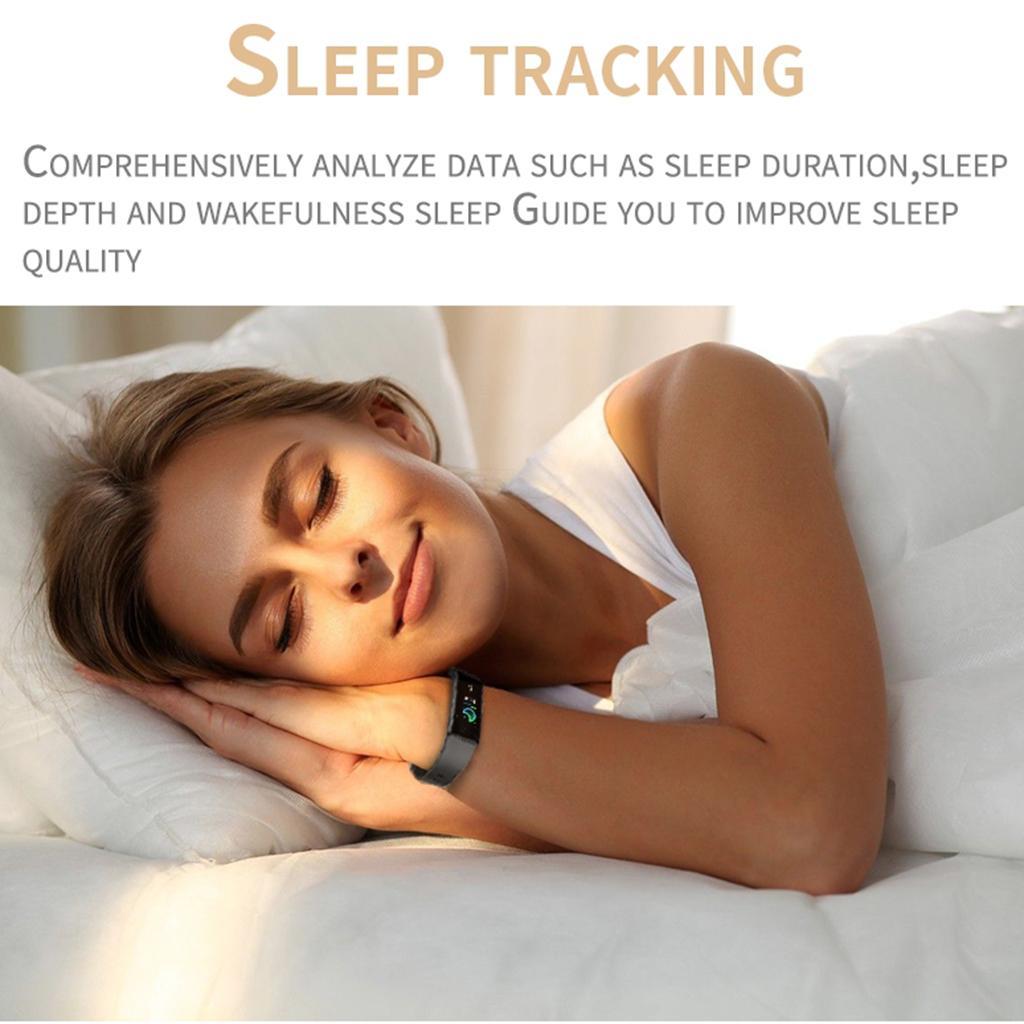 Sports 0.96" IPS Screen Bracelet Long Standby Bluetooth Smart Watch Women