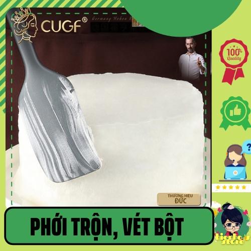 Phới Trộn Bột, Vét Bột (Màu Ngẫu Nhiên) Spatula CUGF Silicon Dụng Cụ Làm Bánh Vô Cùng Hiệu Quả ( HH0048