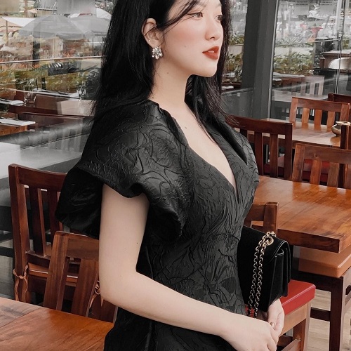 Đầm Đen Dự Tiệc OLEVI