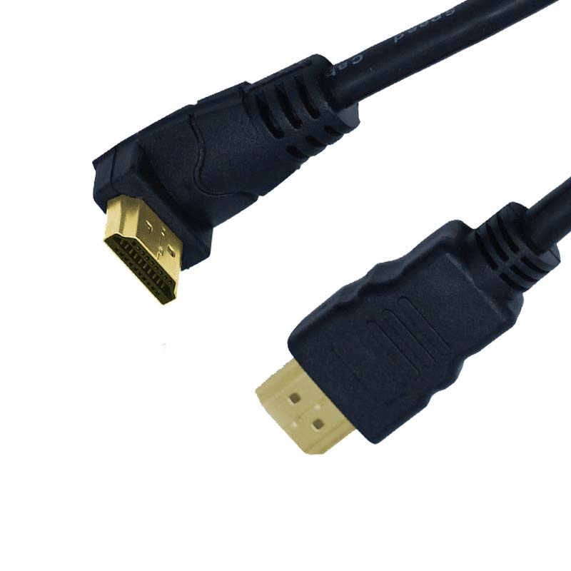 Cáp HDMI bẻ góc 90 độ chất lượng HD 1080P Tivi smart D774