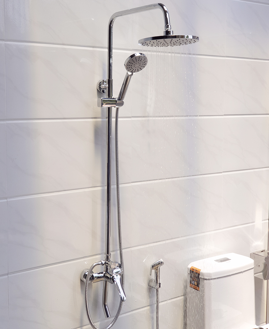 Cây sen nóng lạnh Đồng mạ Chrome Eurolife EL-S922 .
