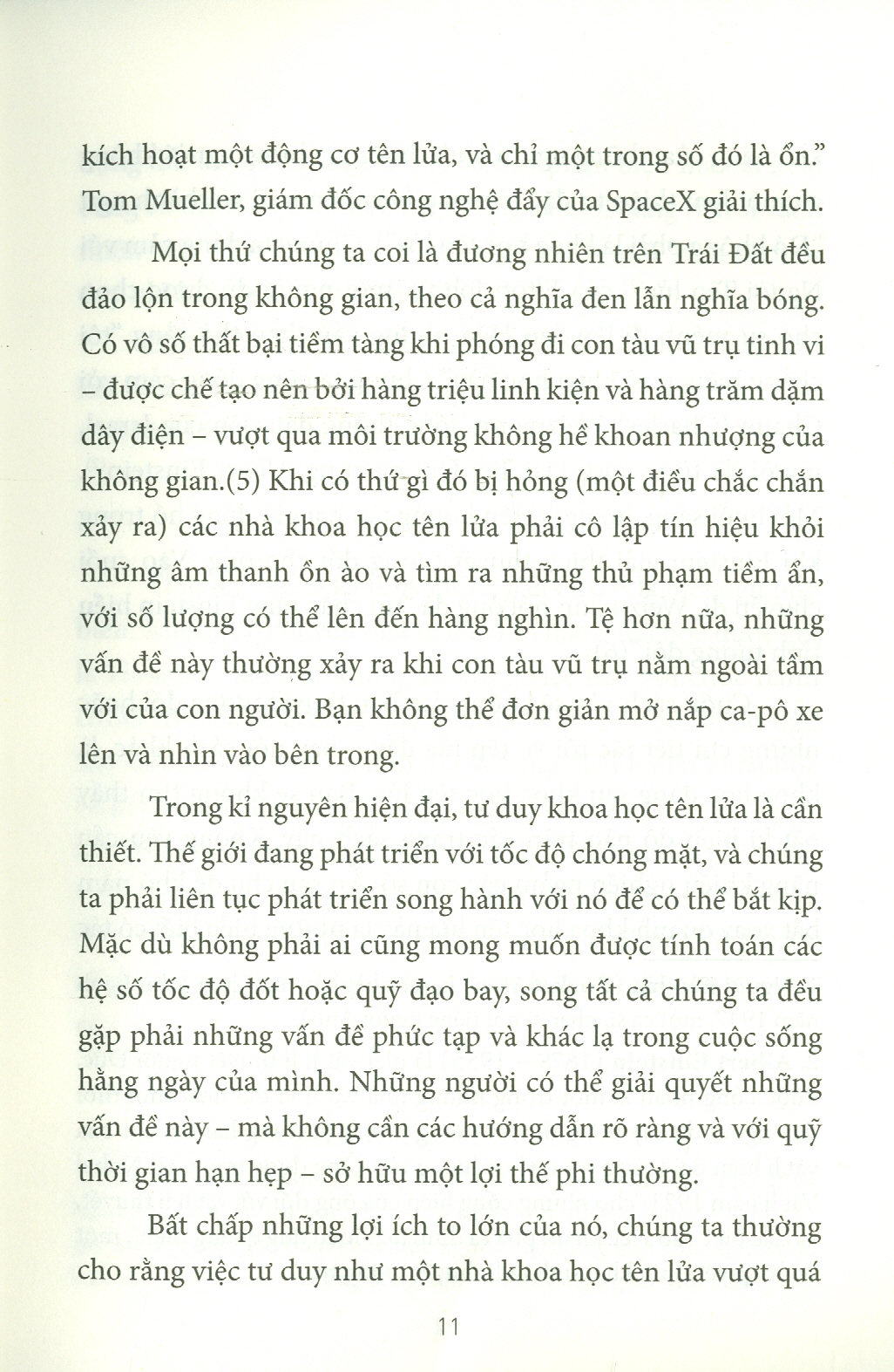 Tư Duy Như Một Nhà Khoa Học Tên Lửa - Những Chiến Lược Để Đột Phá Trong Cuộc Sống Và Sự Nghiệp