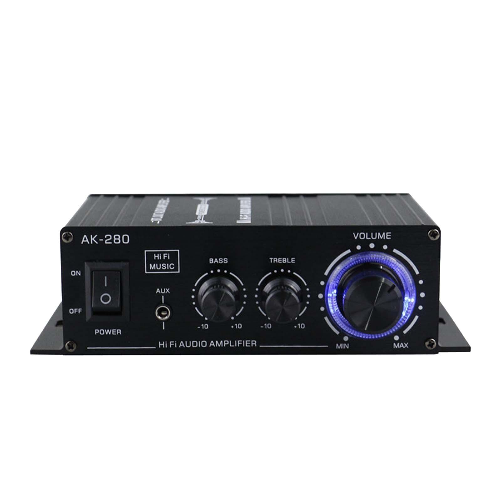 280 Stereo Audio Power Amplifier Dual Channel 40wx2 12V Stereo