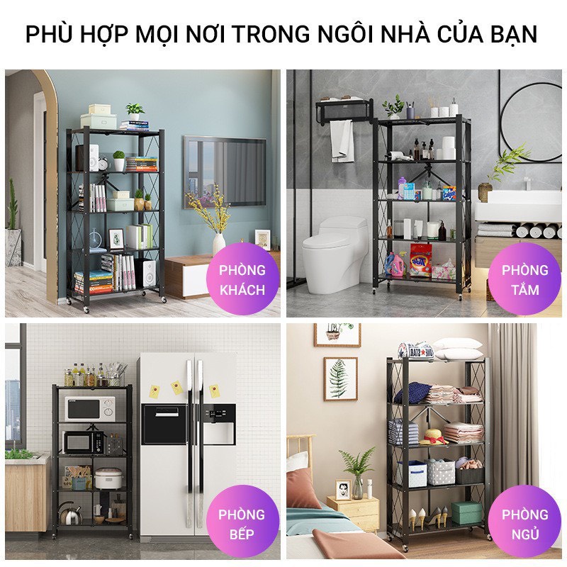 Kệ Bếp Gấp Gọn - Kệ Gấp Gọn Đa Năng Nhà Bếp