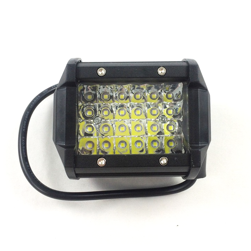 Đèn Pha LED C6 24 Bóng Trợ Sáng Dành Cho Xe Máy