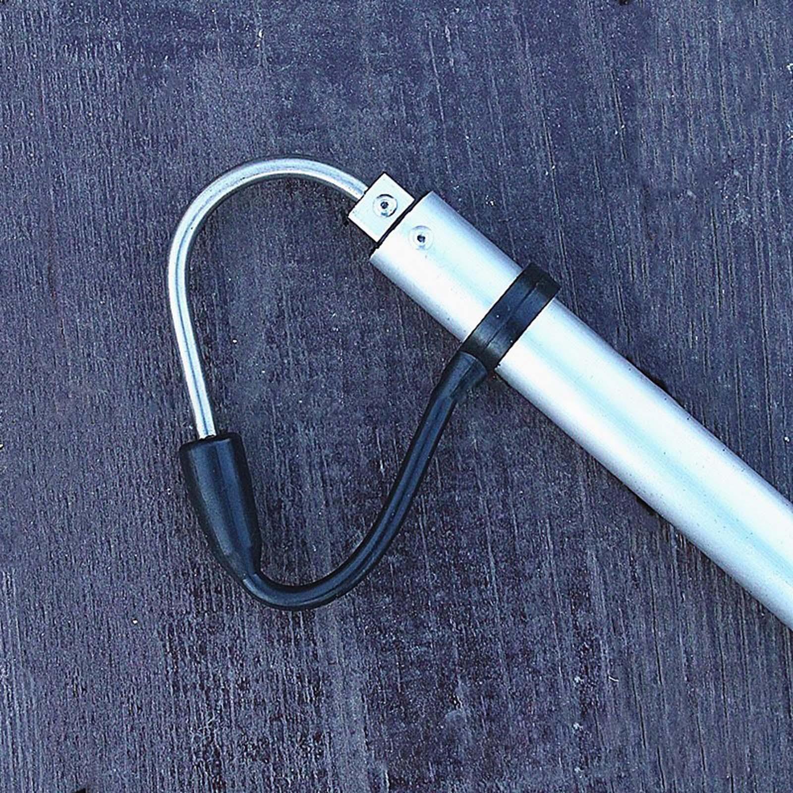 Fishing Gaff Fish Grip Freshwater Portable Lip Grabber with Spear Hook Sturdy Lightweight Boat Fishing Durable Fish Lip Gripper Fish Gripper
