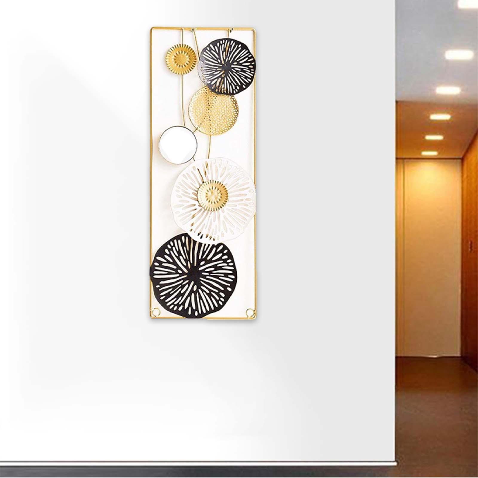 Wall Sculpture Art Wall Hanging Statue Collectible for Living Room Decor