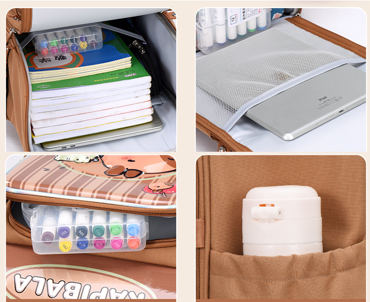 Ba lô học sinh cao cấp phong cách dễ thương - BEE GEE HS1233