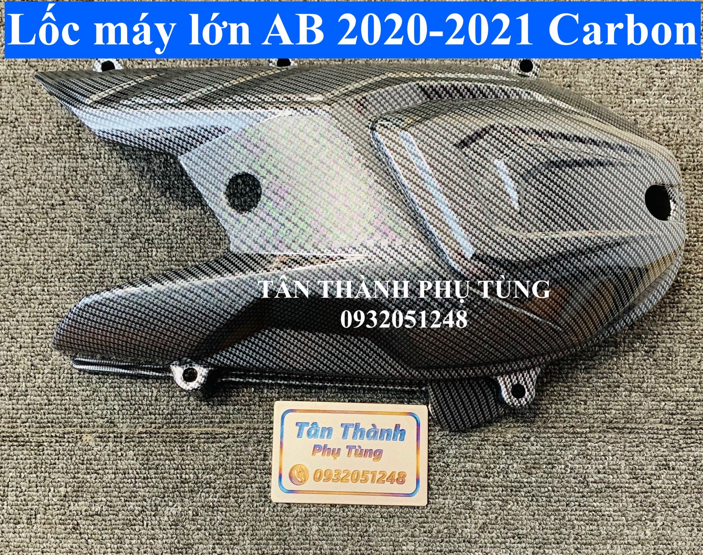 Lốc máy lớn dành cho Air Blade 2020-2021 Carbon