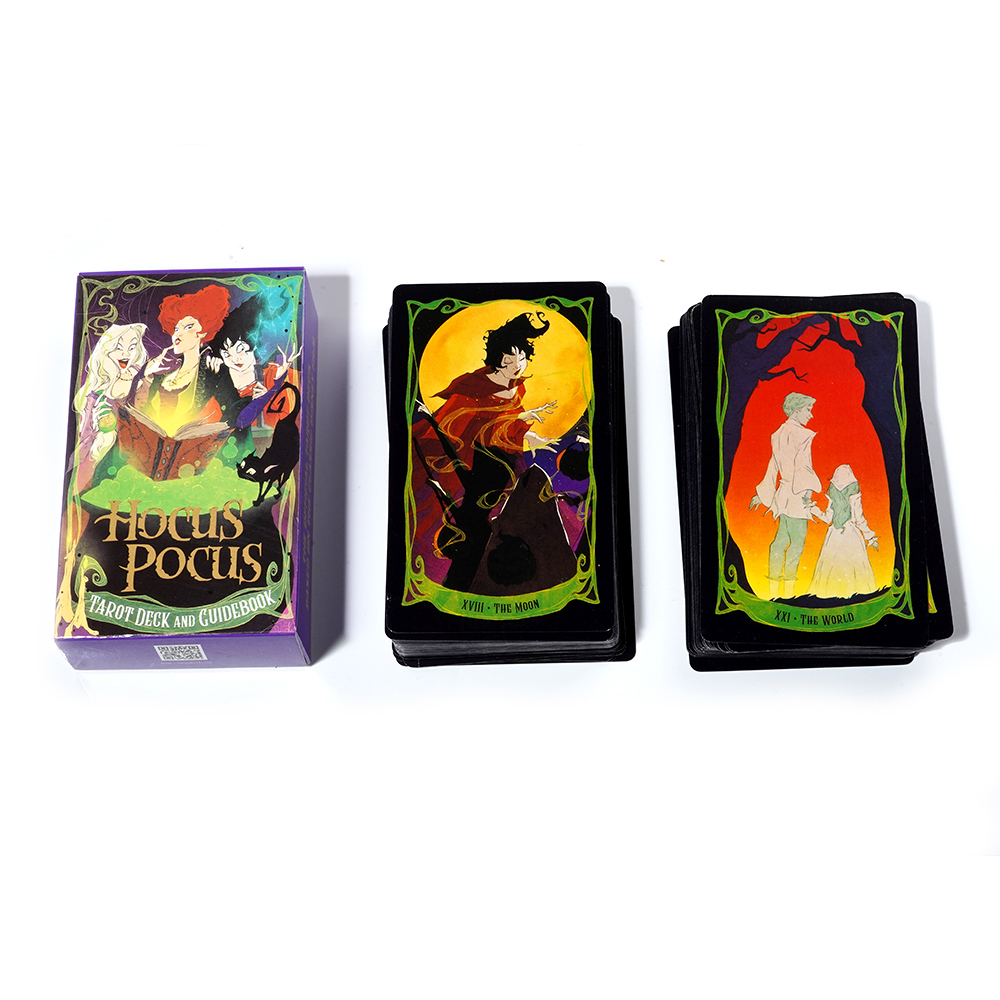 Bộ Bài Hocus Pocus Tarot 78 Lá Bài Tặng Đá Thanh Tẩy