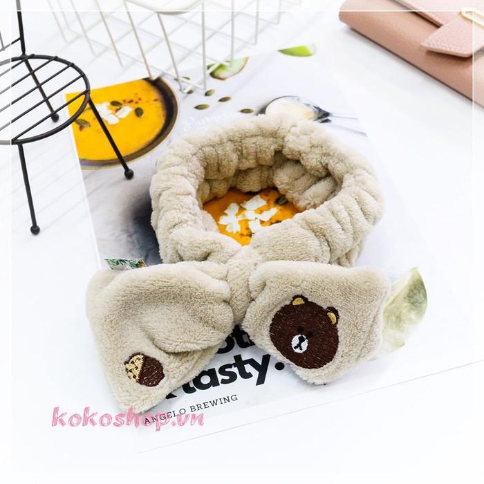 Băng đô hoạt hình kakao talk line friends gấu thỏ siêu cute dễ thương