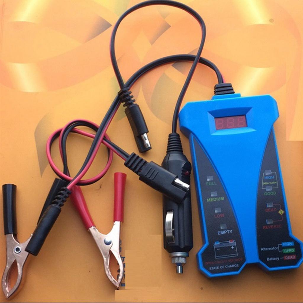 Digital 12V Car Automotive Battery Load Tester & Charging State Indicator