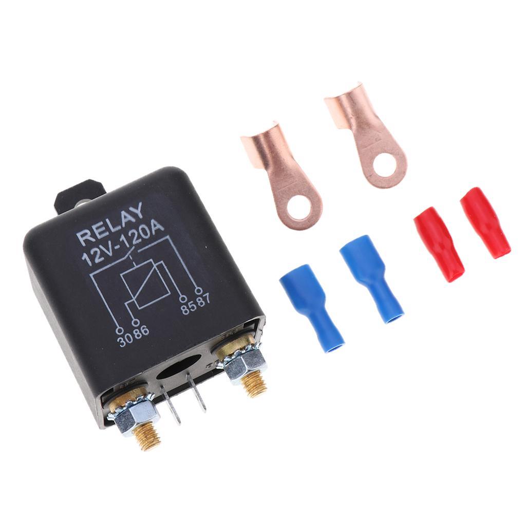 12V 4 Pin Relay Socket Holder Car Switch Starter Automotive Changeover Relay