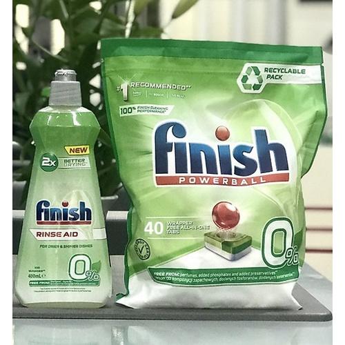 Viên rửa bát Finish Eco 0% 70 viên