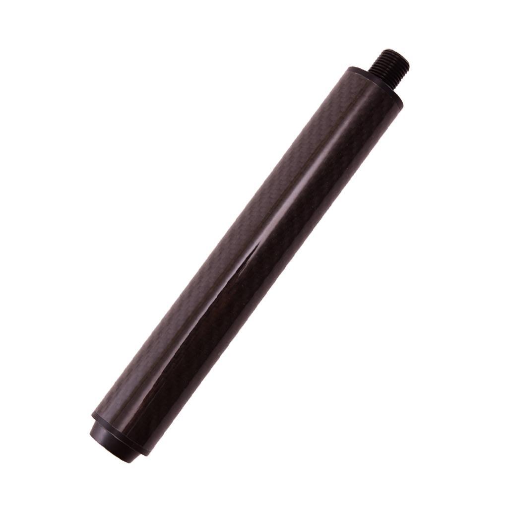 Professional Aluminum Pool Cue Extension Extender for  Billiards Black