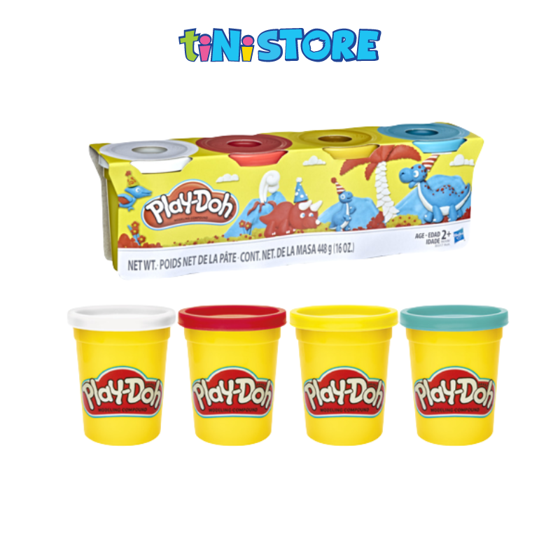 Bộ đồ chơi đất nặn 4 màu cơ bản Play-Doh