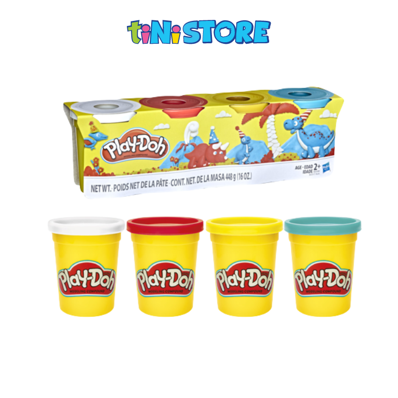 Bộ đồ chơi đất nặn 4 màu cơ bản Play-Doh (4x4oz)