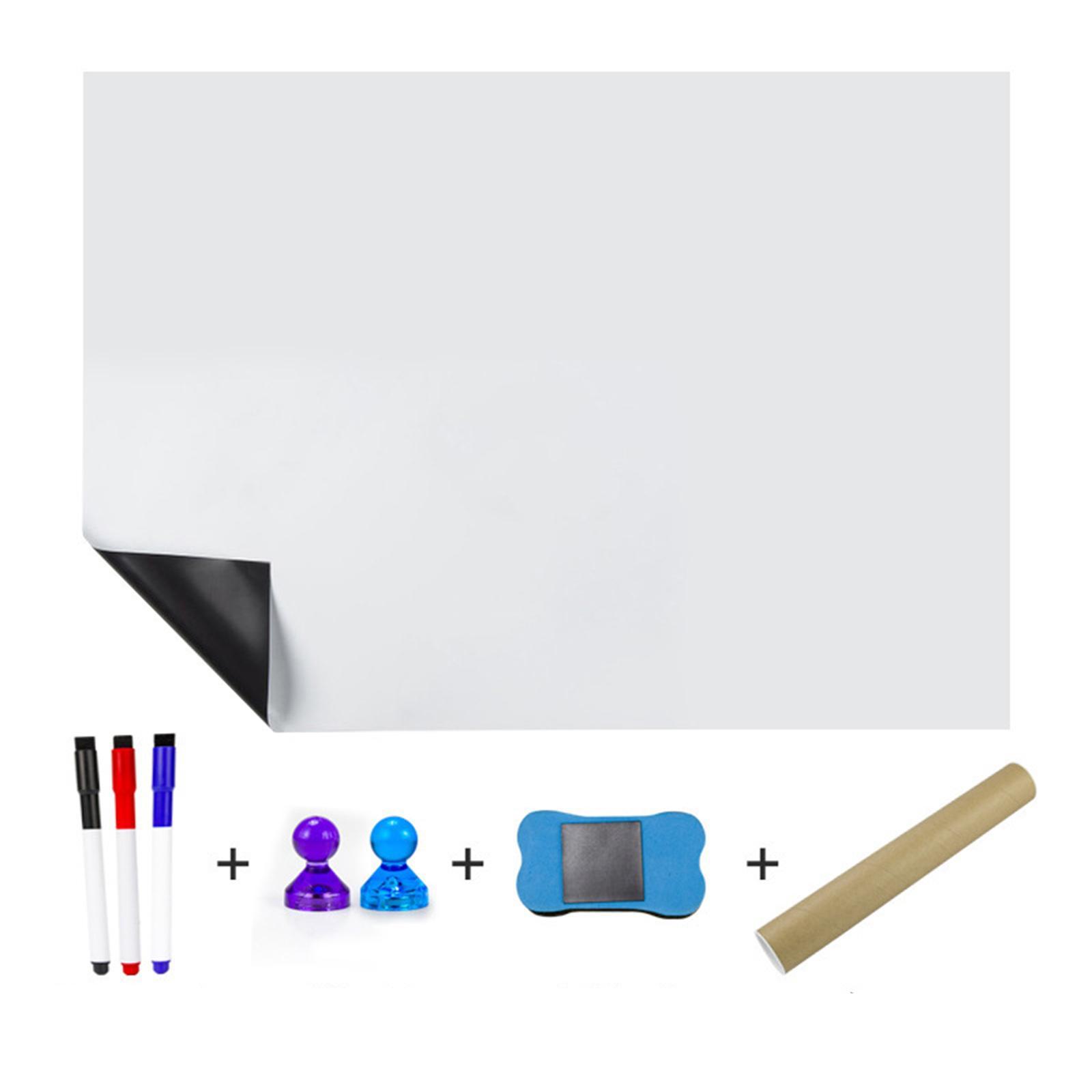 2 Set A3 Soft Whiteboard Self-Adhesive Fridge Whiteboard