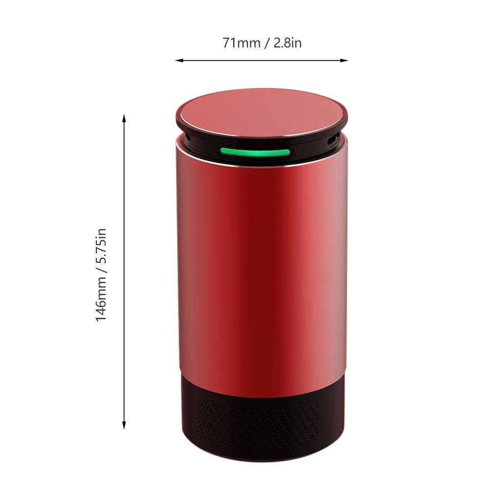 Máy lọc không khí Ozone mini Loại bỏ mùi hôi, họt động 2 chế độ, sạc USB,bằng hợp kim nhôm với bề ngoài mờ